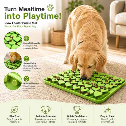 ForageMat Snuffle Mat – Slow Feeder for Dogs